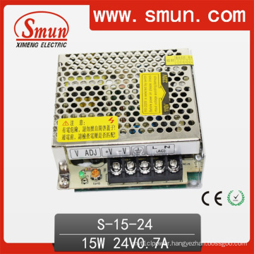 15W 24V 0.7A Single Output Switching Power Supply/SMPS/Switched Mode Power Supply (S-15-24)